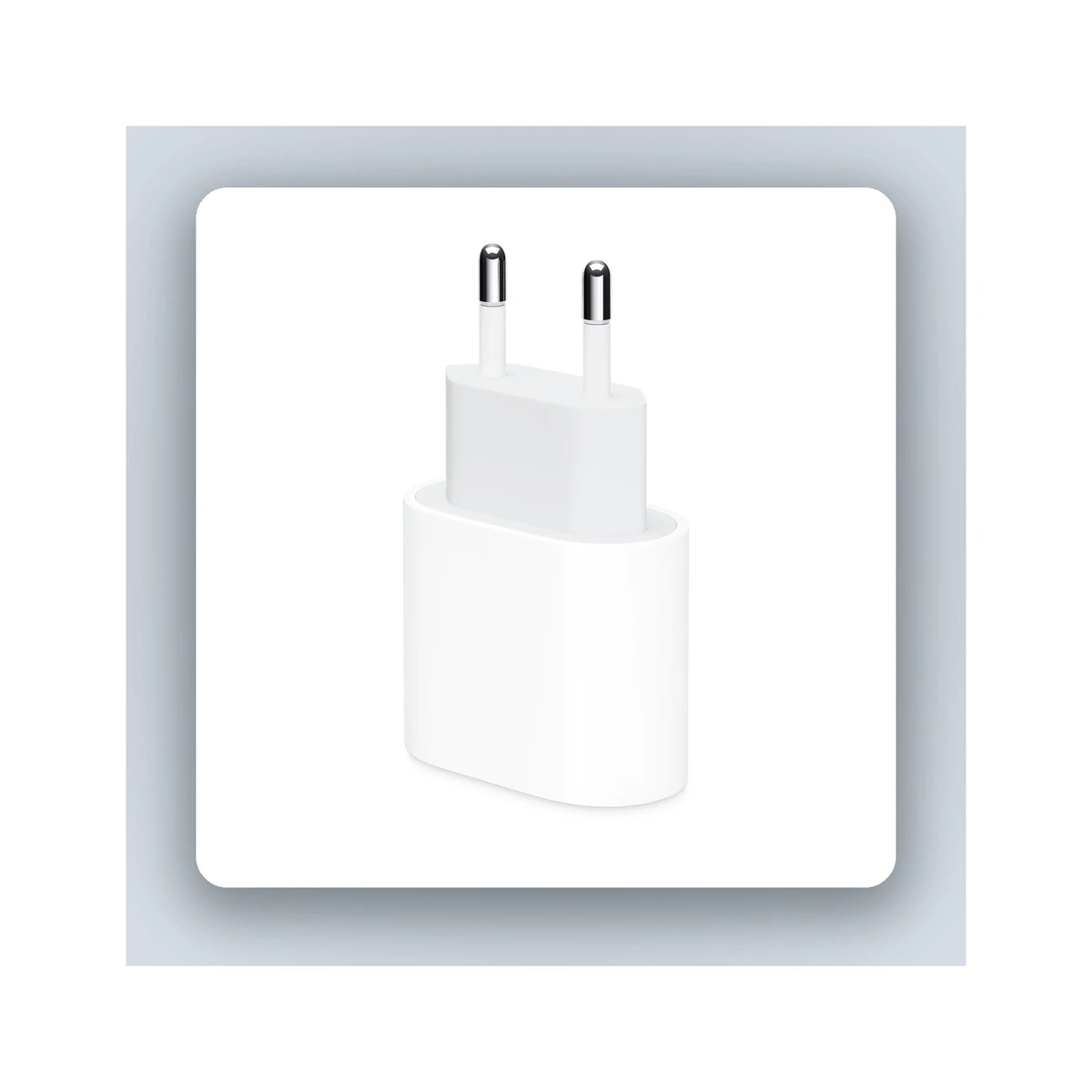 20W USB-C Power Adapter (EU)  White, фото 3