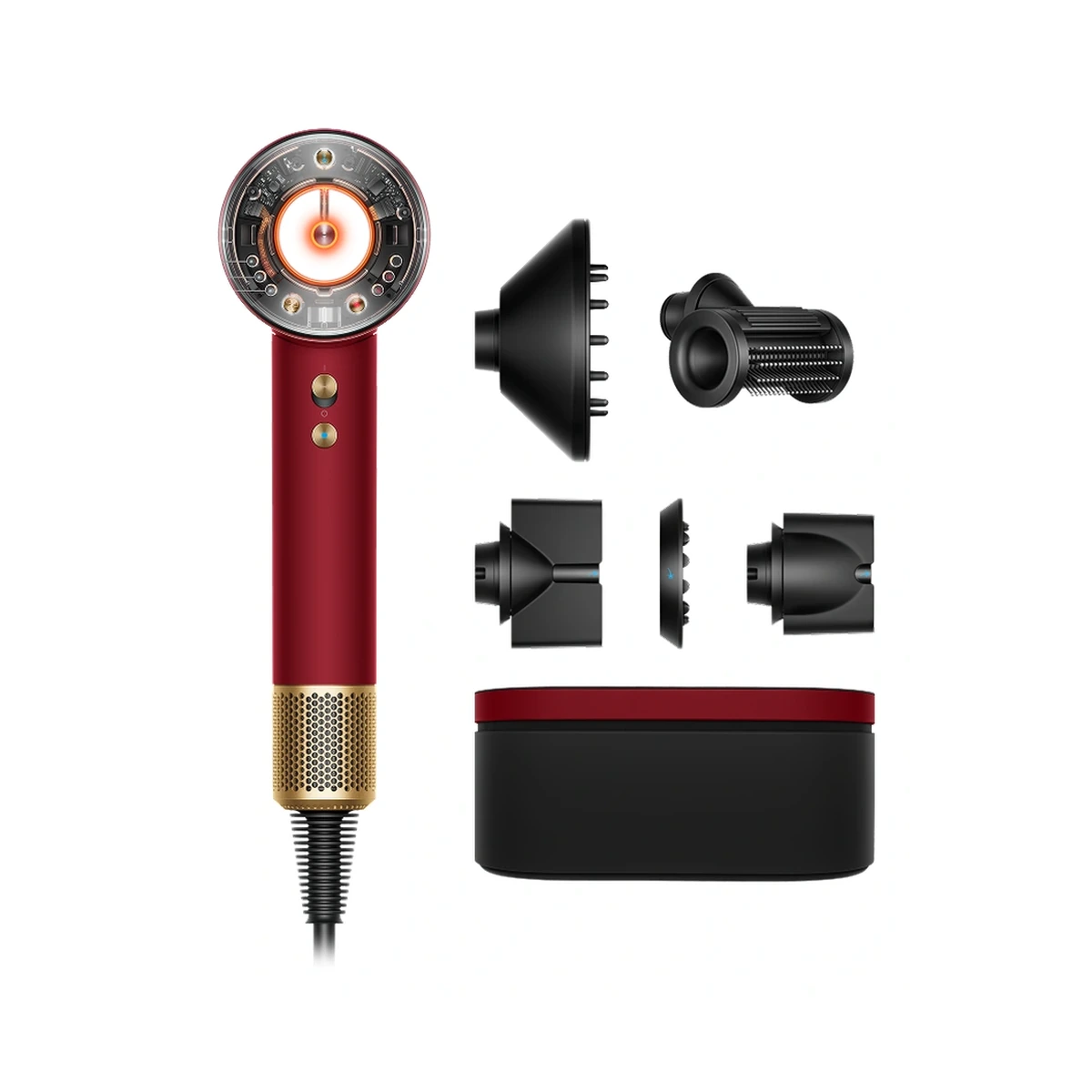 Supersonic Nural HD16  Red Velvet / Gold, фото 1