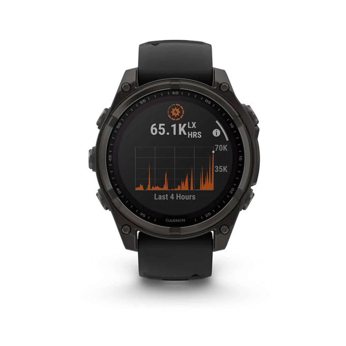 Fenix 8  Carbon Gray DLC Titanium, фото 3