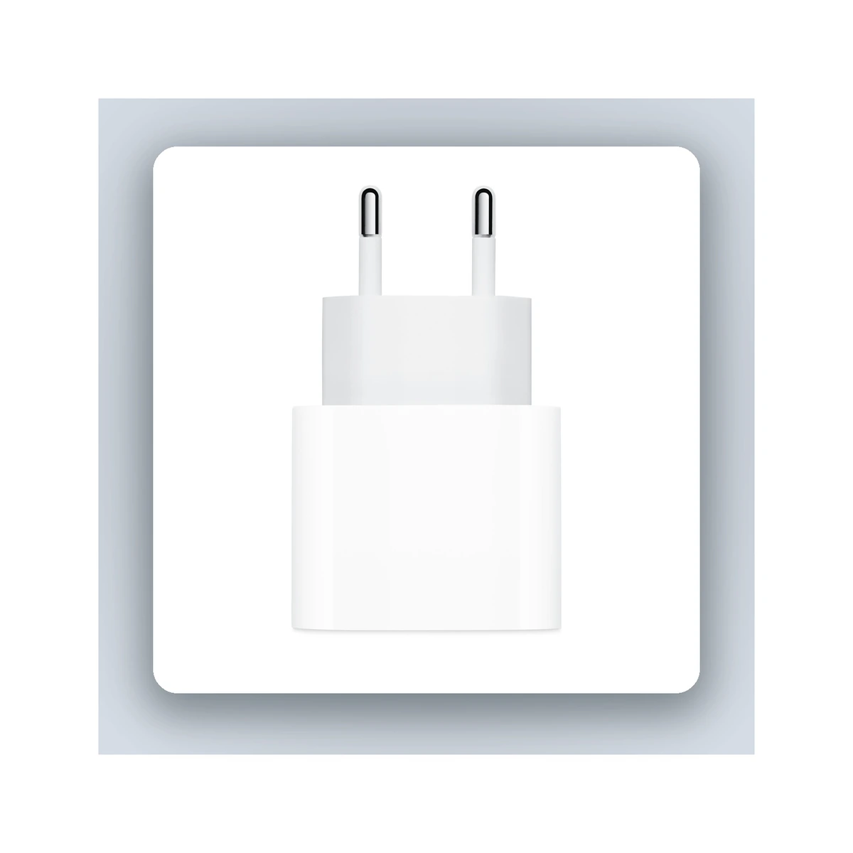 20W USB-C Power Adapter (EU)  White, фото 1