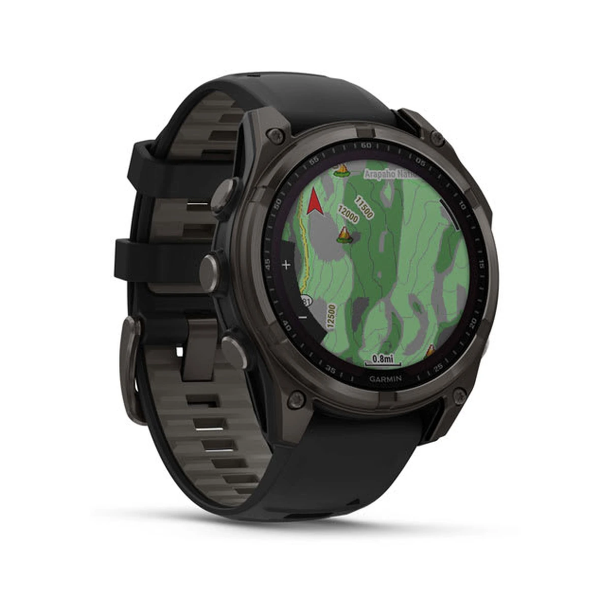Fenix 8  Carbon Gray DLC Titanium, фото 2