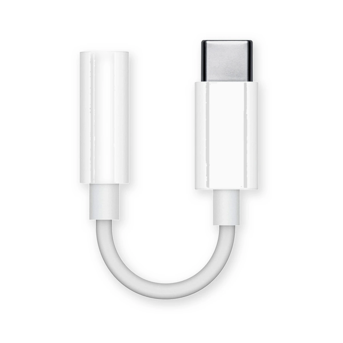 USB-C to 3.5 mm Headphone Jack Adapter  White, фото 1