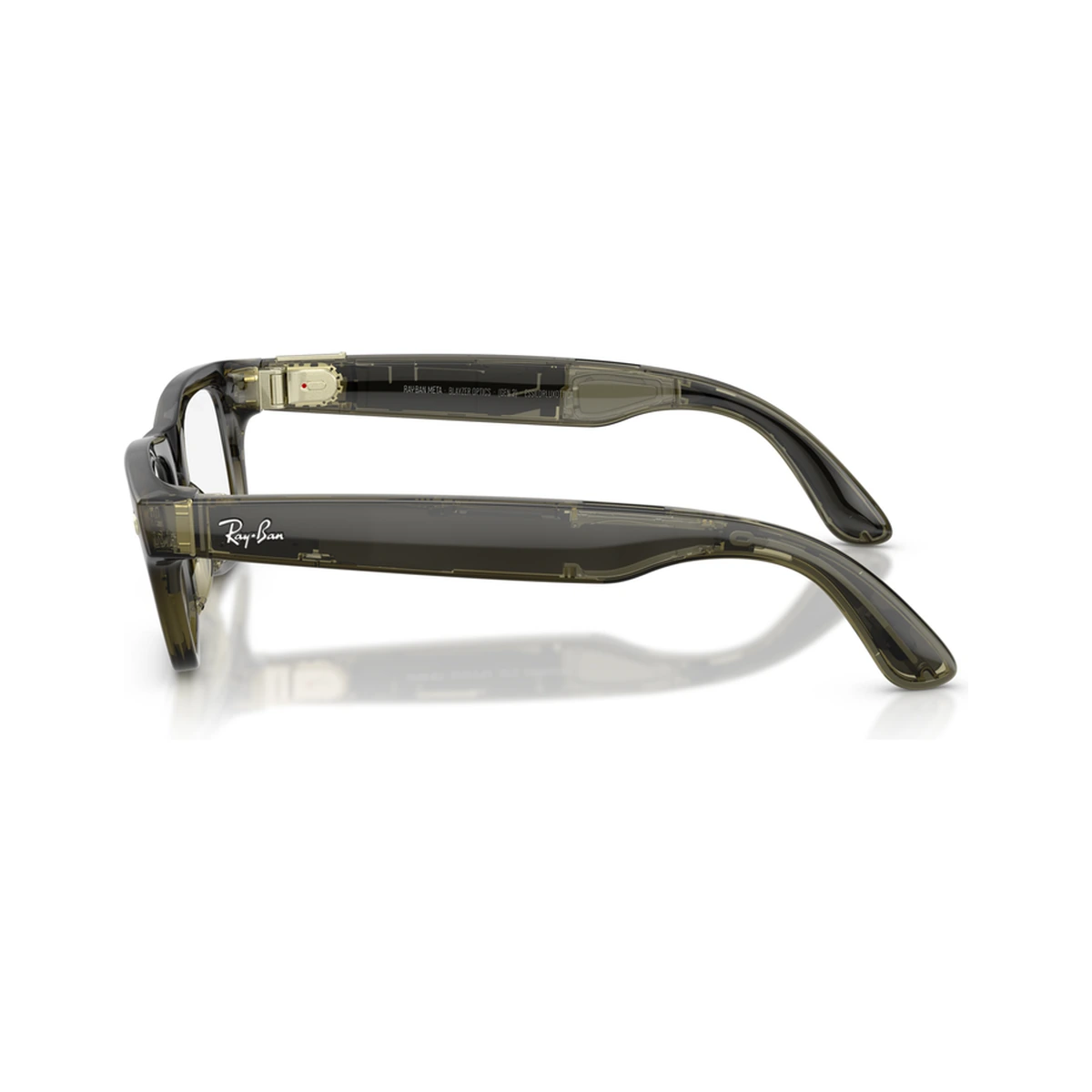 Meta Blayzer Optics Gen 2 RW7001 Shiny Transparent Dark Olive / Demo Lens, фото 3