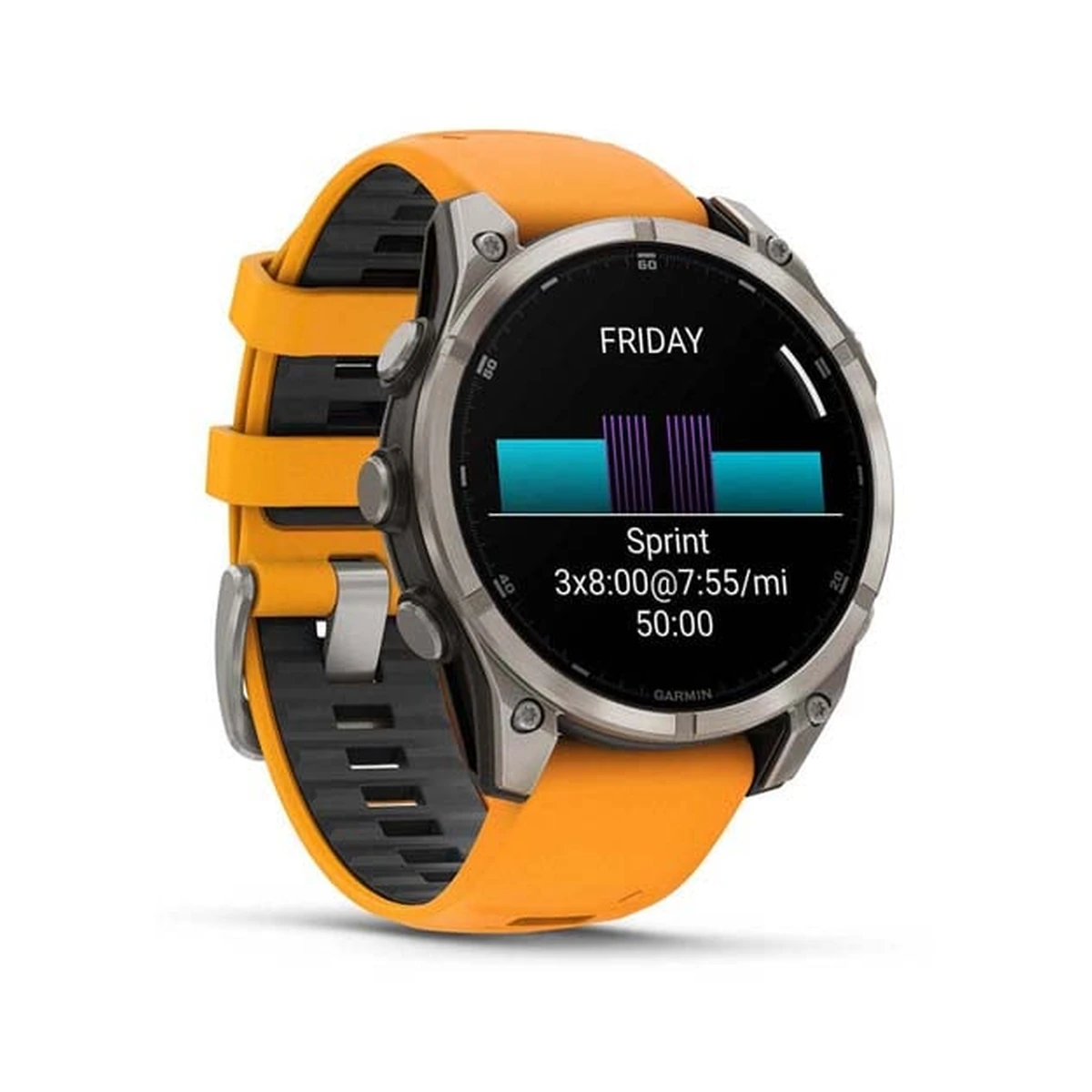 Fenix 8 47 mm AMOLED  Titanium, фото 3