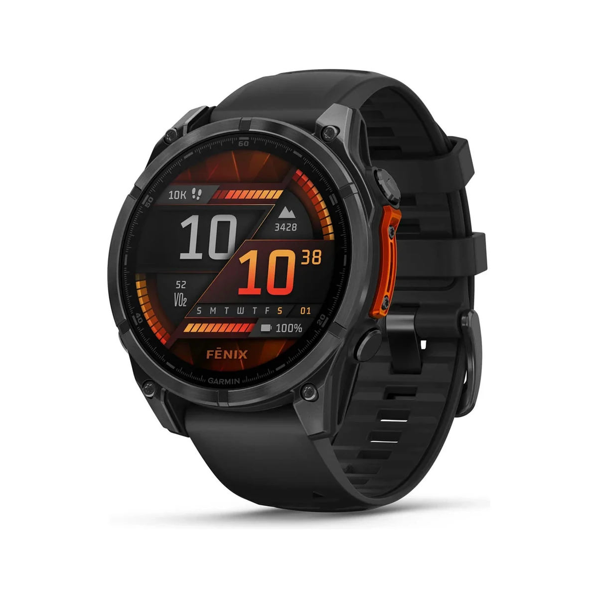 Fenix 8 47 mm AMOLED  Charcoal Black, фото 1