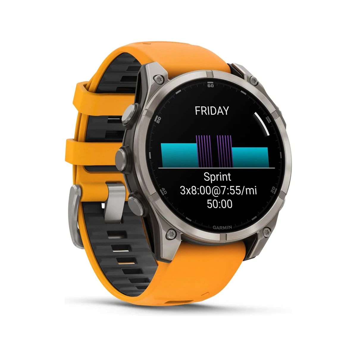 Fenix 8 47 mm AMOLED  Titanium, фото 3