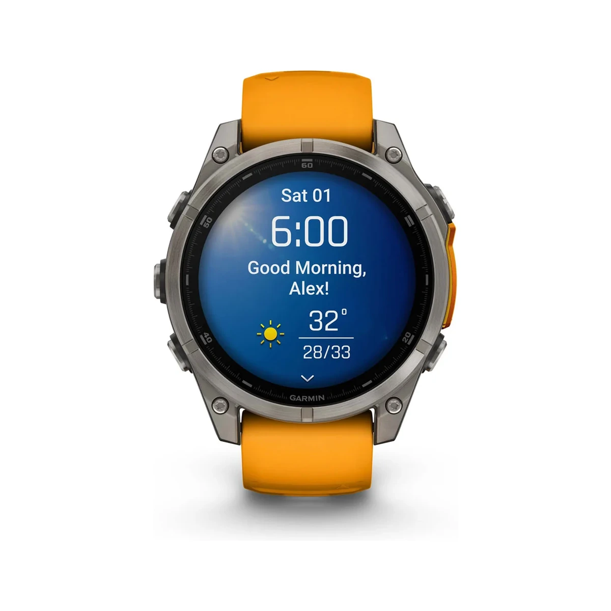Fenix 8 47 mm AMOLED Titanium, фото 2