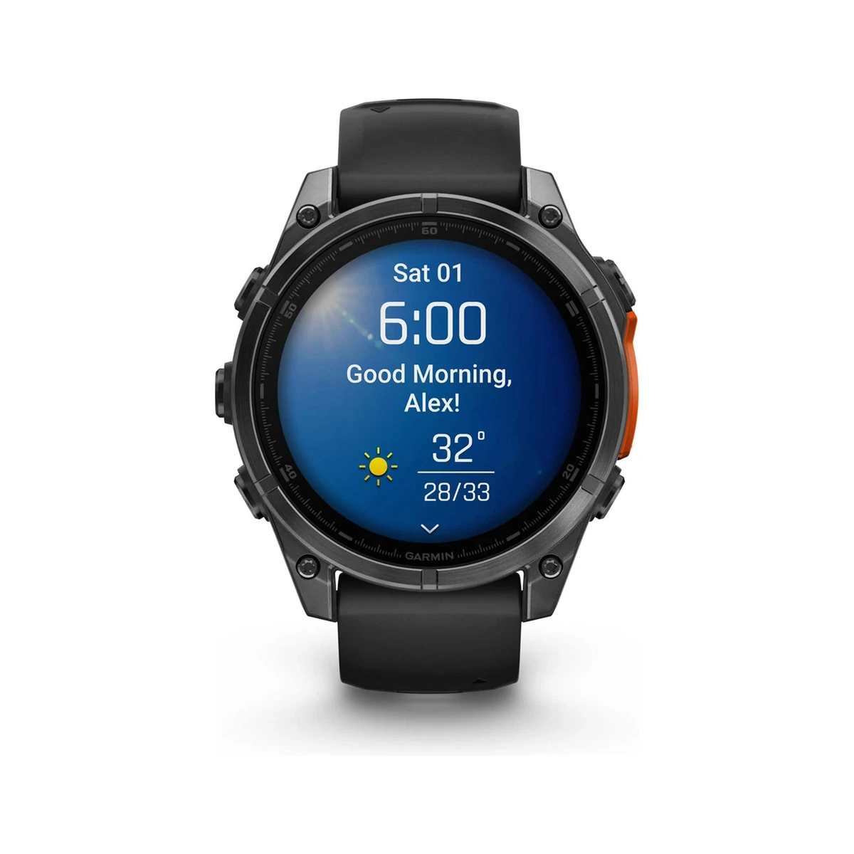 Fenix 8 47 mm AMOLED  Charcoal Black, фото 2