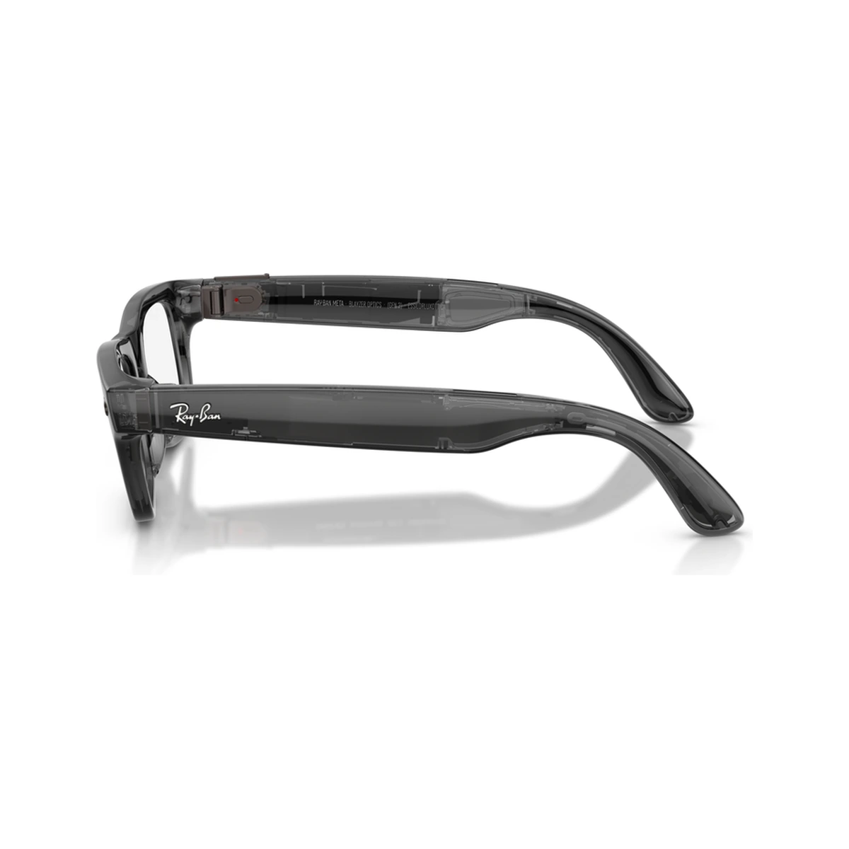 Meta Blayzer Optics Gen 2 RW7001  Shiny Transparent Black / Demo Lens, фото 3