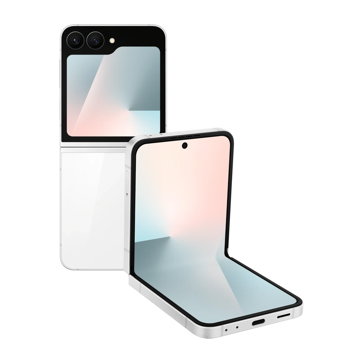 Galaxy Z Flip7 FE 256 ГБ White, фото 1