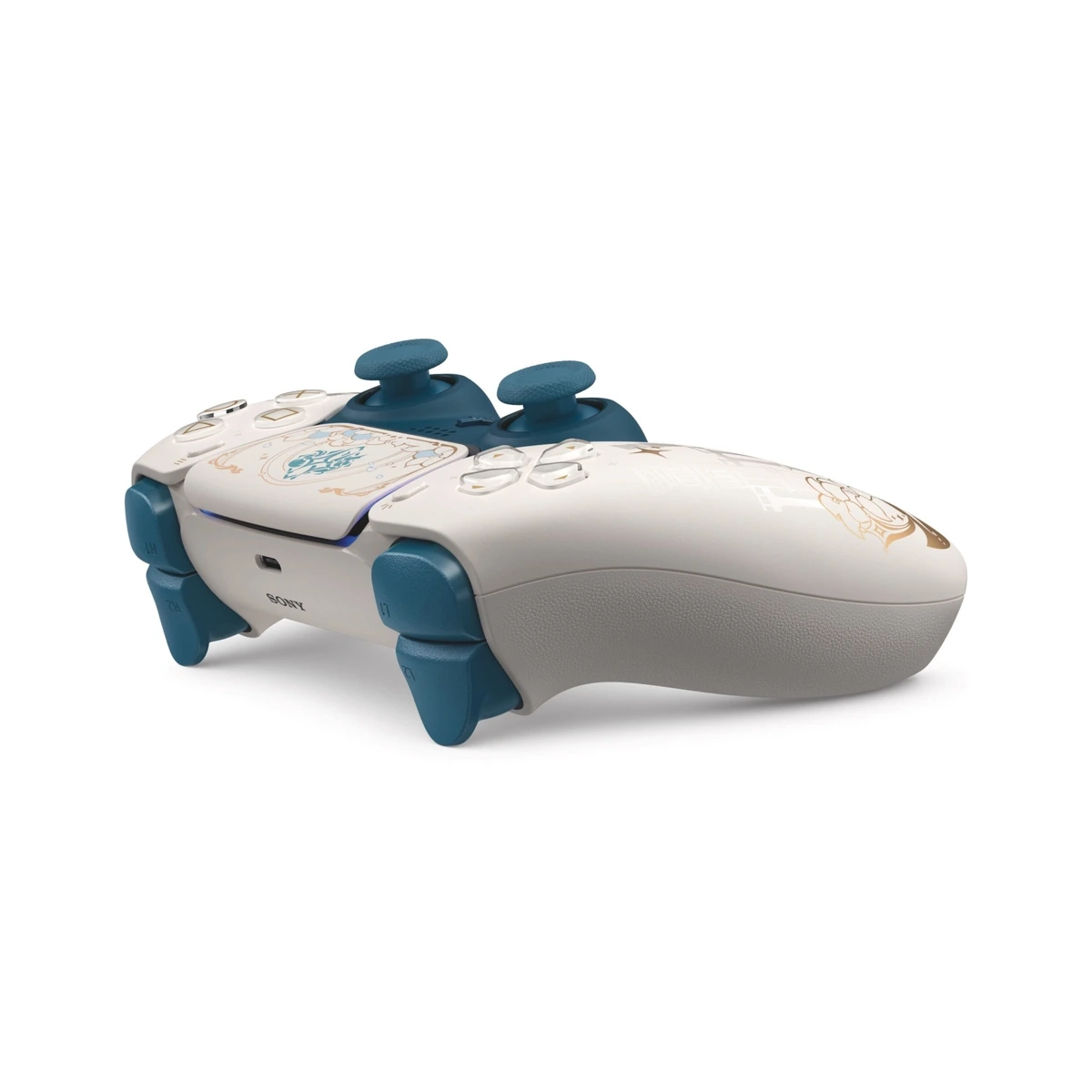 DualSense Genshin Impact  Ethereal White / Gold, фото 3