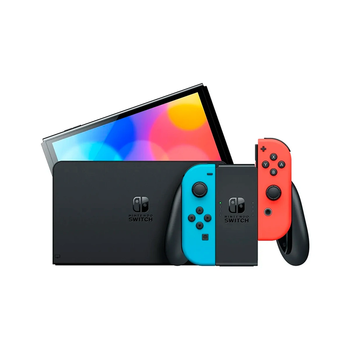 Switch OLED 64 ГБ Neon, фото 4