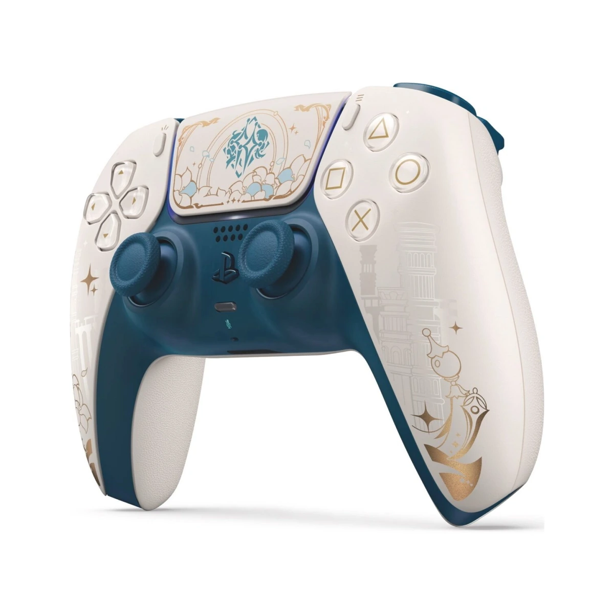 DualSense Genshin Impact  Ethereal White / Gold, фото 2