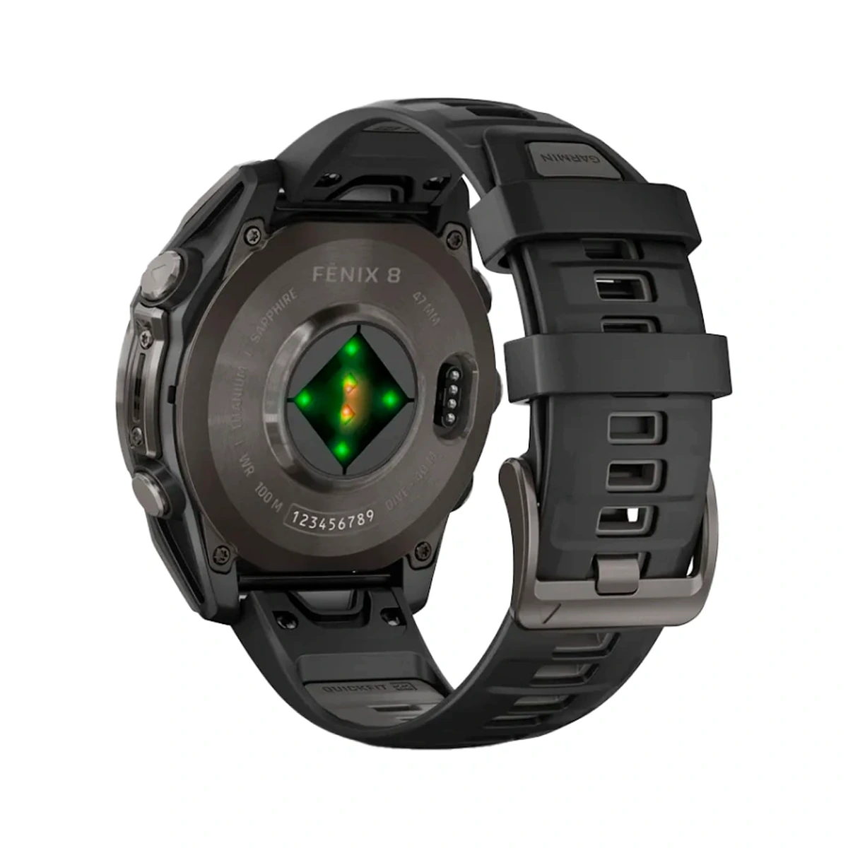 Fenix 8 47 mm AMOLED  Charcoal Black, фото 3