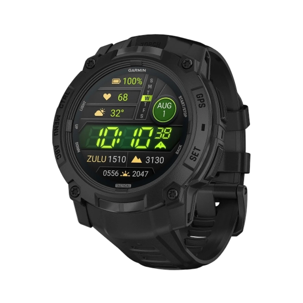 Instinct 3 50mm AMOLED Tactical Edition  Black, фото 1