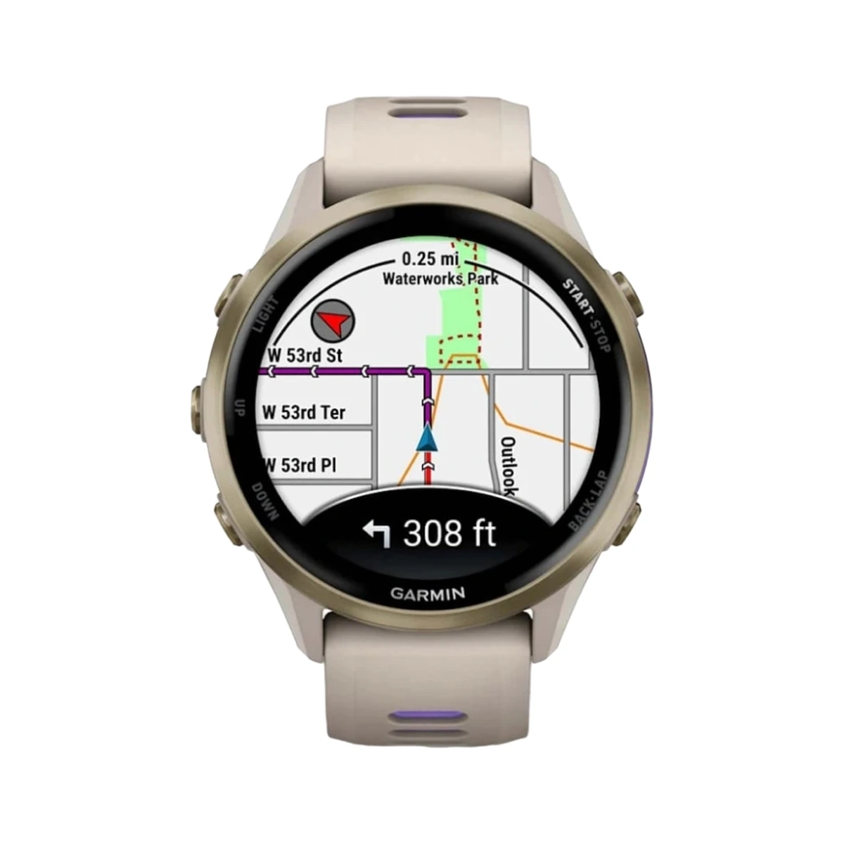 Forerunner 970 Soft Gold Titanium, фото 2