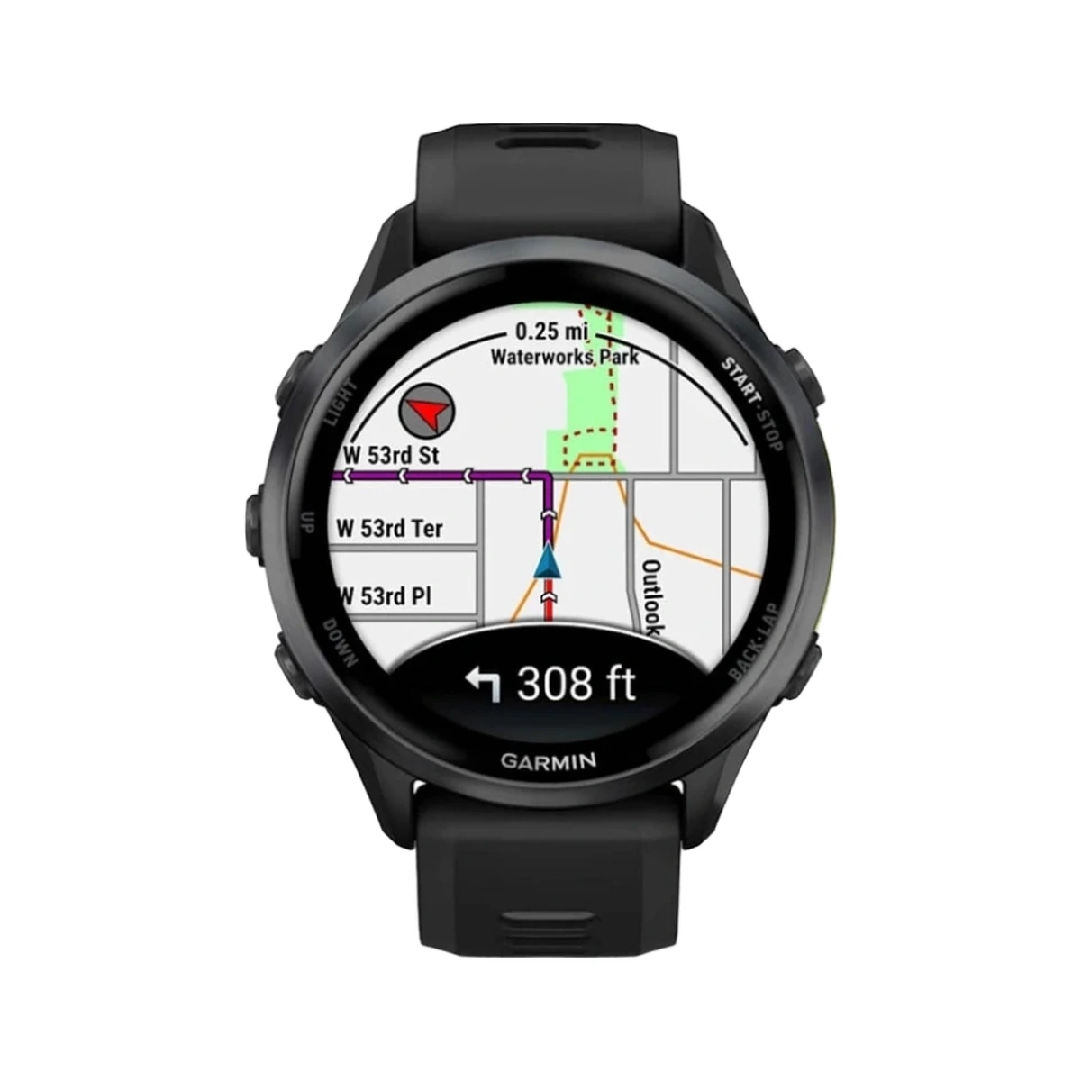 Forerunner 970  Carbon Gray DLC Titanium, фото 2