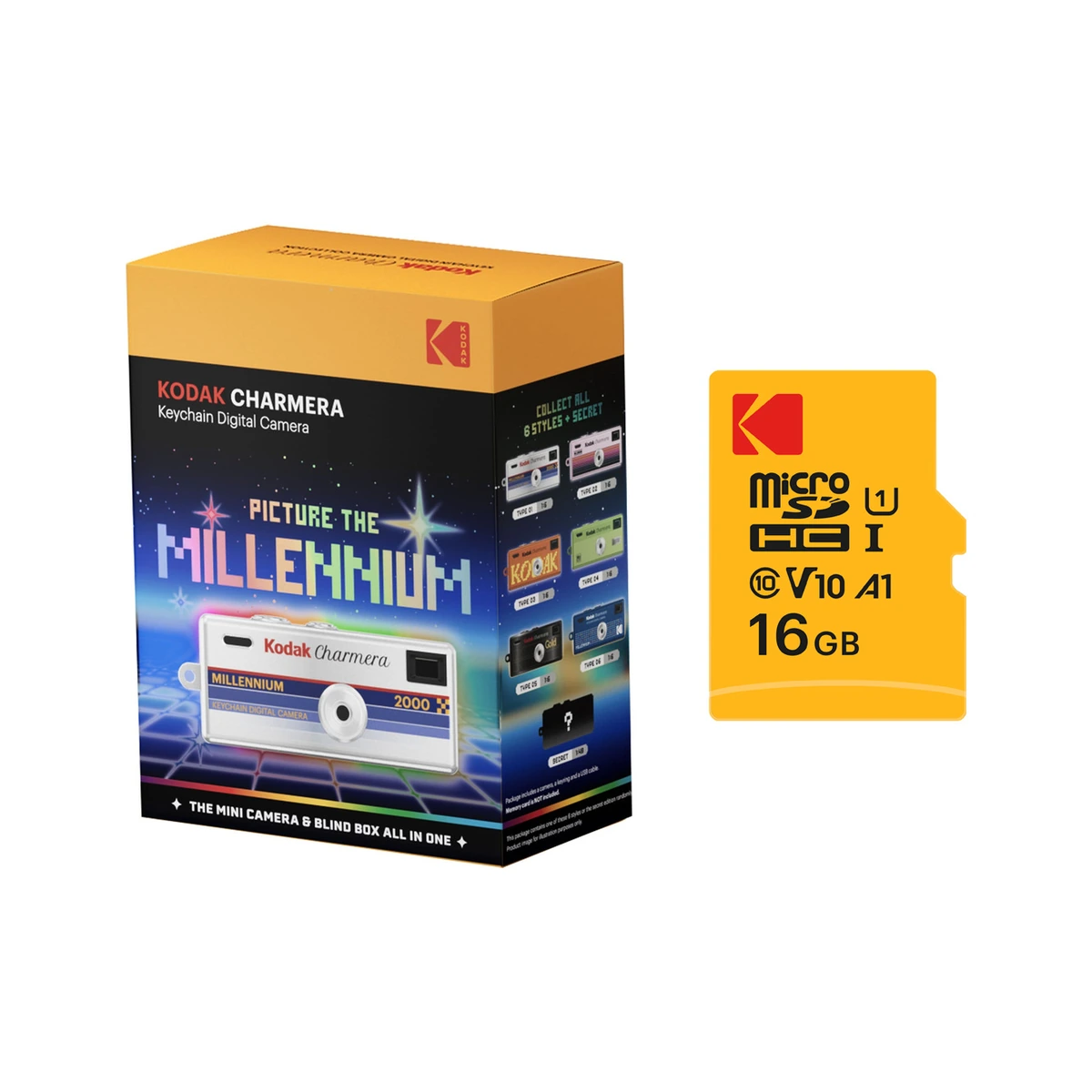 Charmera Millennium 2000 + microSD, фото 1