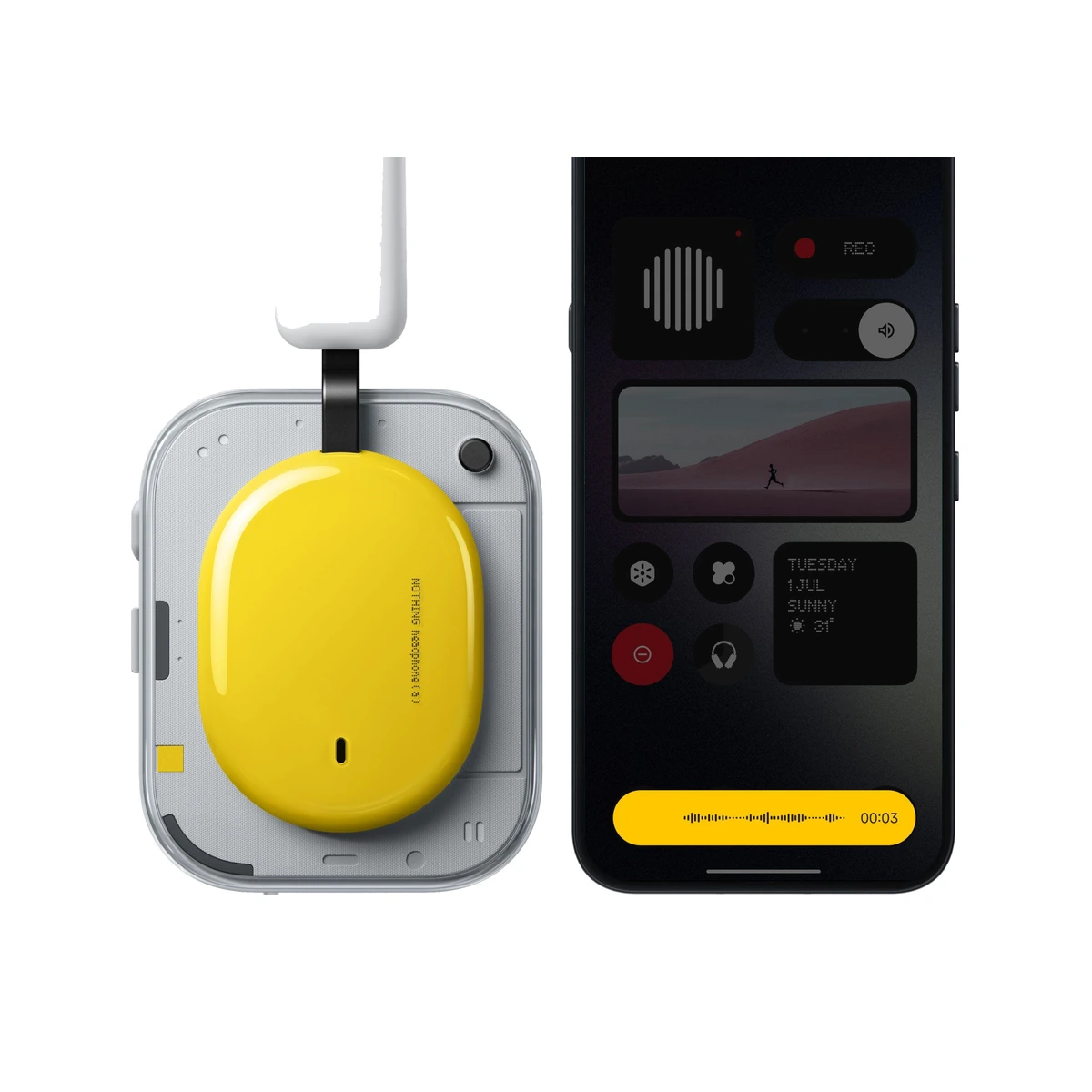 Headphone (a) Yellow, фото 2