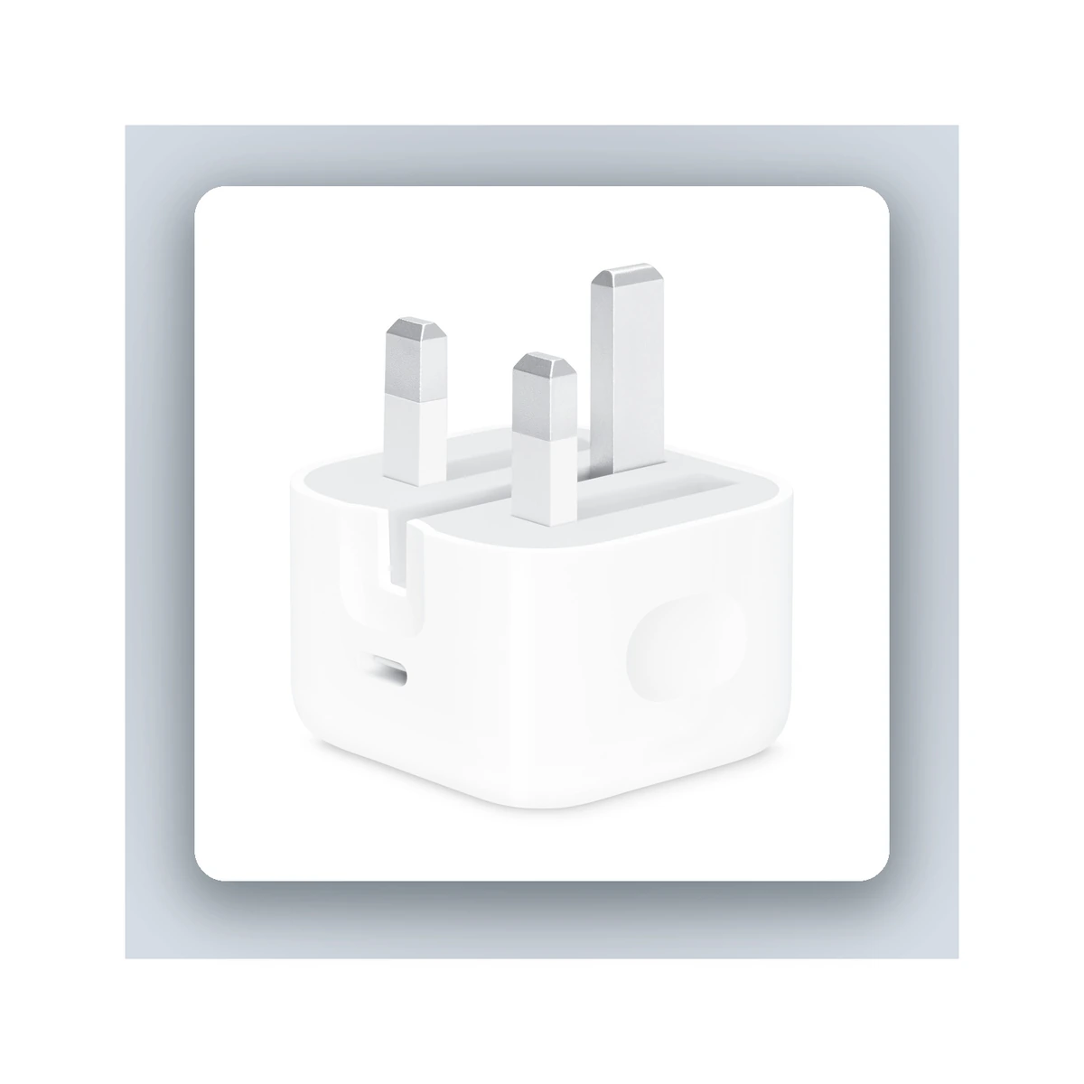 20W USB-C Power Adapter (UK)  White, фото 1