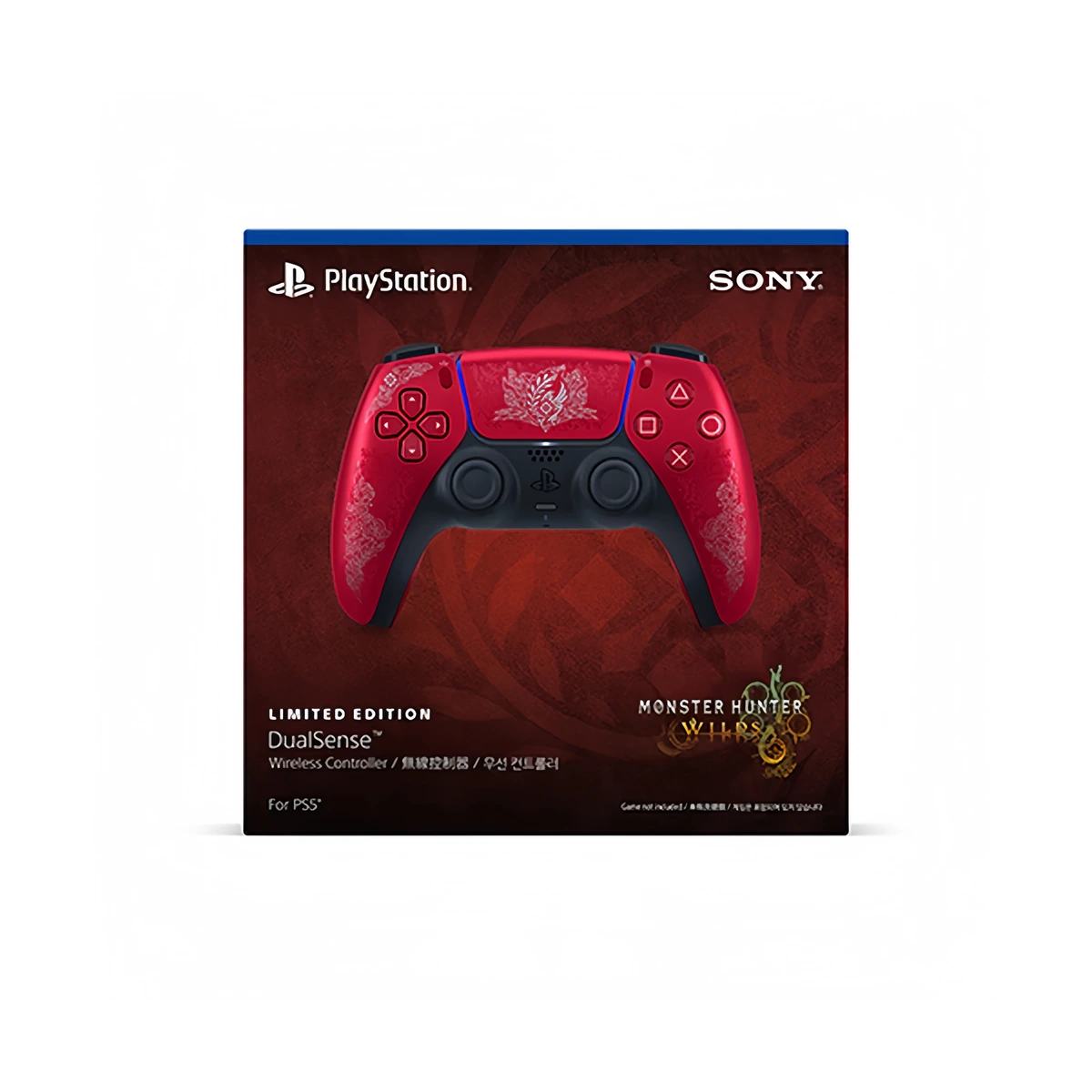 DualSense Monster Hunter  Black / Red, фото 3
