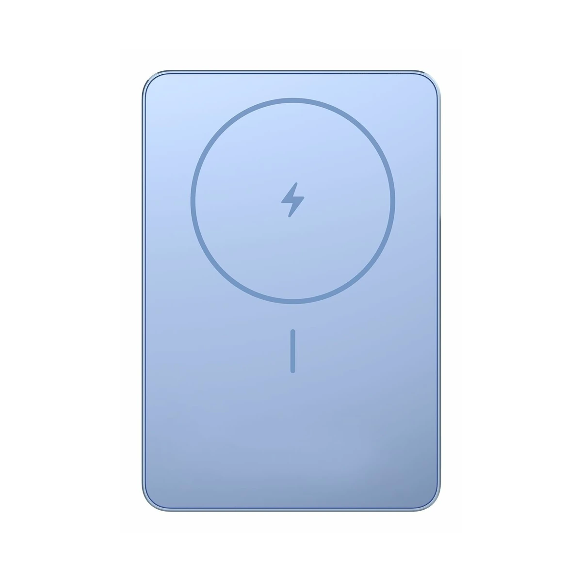 Super Slim Magnetic Power Bank 5000  Blue, фото 1