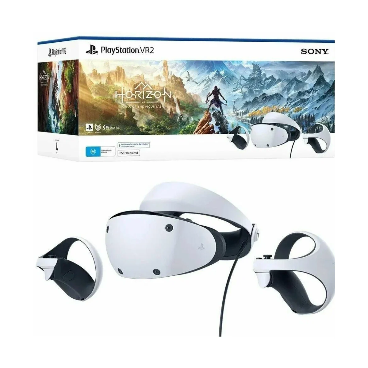 VR2 Horizon Call of the Mountain Bundle  White / Black, фото 1