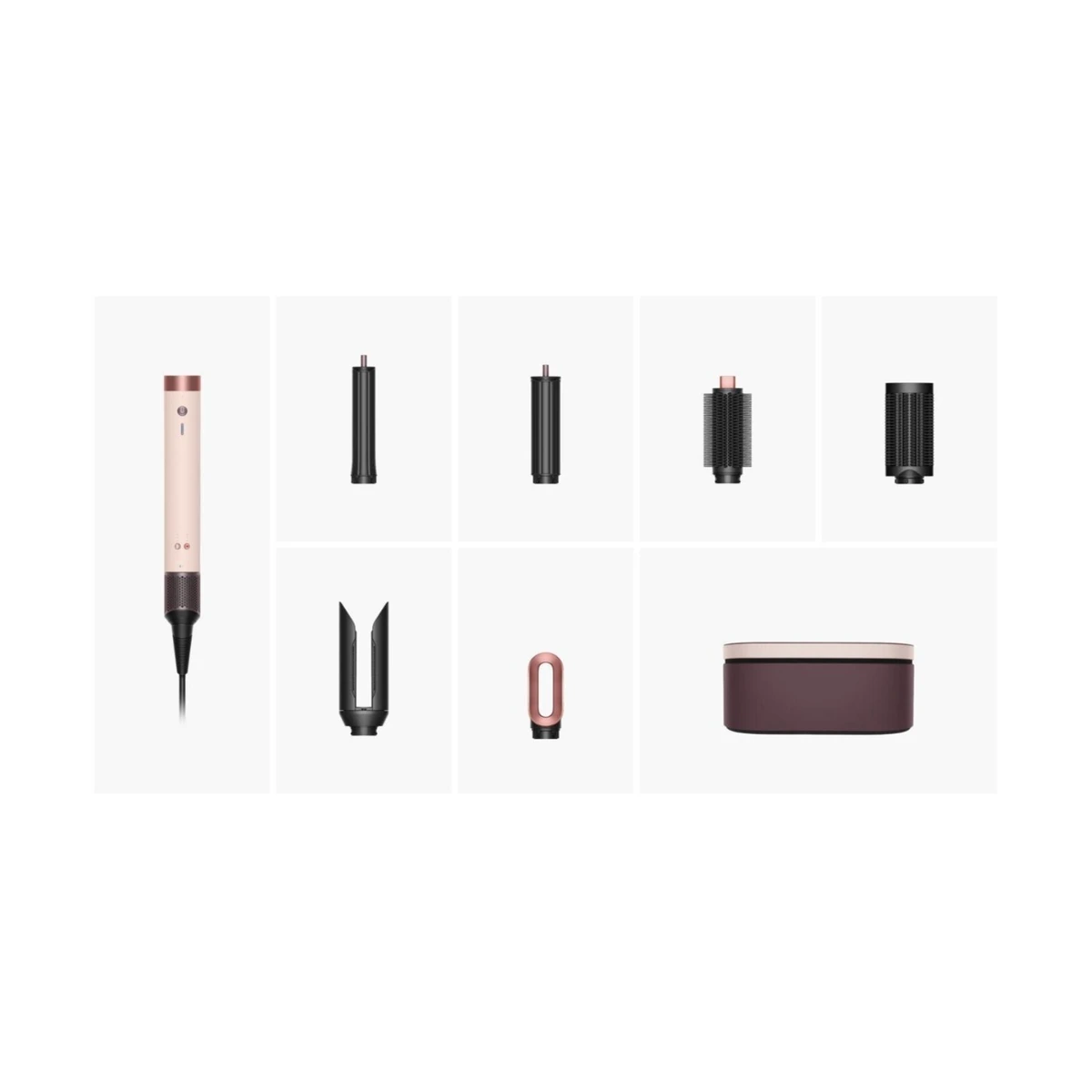 Airwrap Co-anda2x HS09 Straight+Wavy  Ceramic Pink/Rose Gold, фото 3