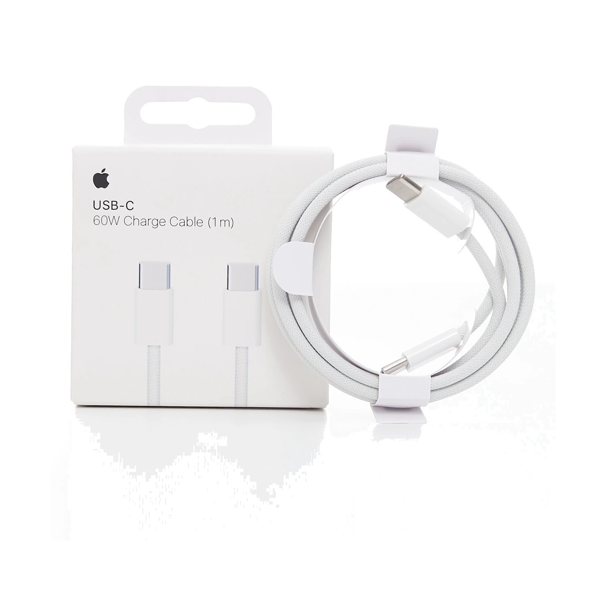 60W USB-C Charge Cable 1m White, фото 1